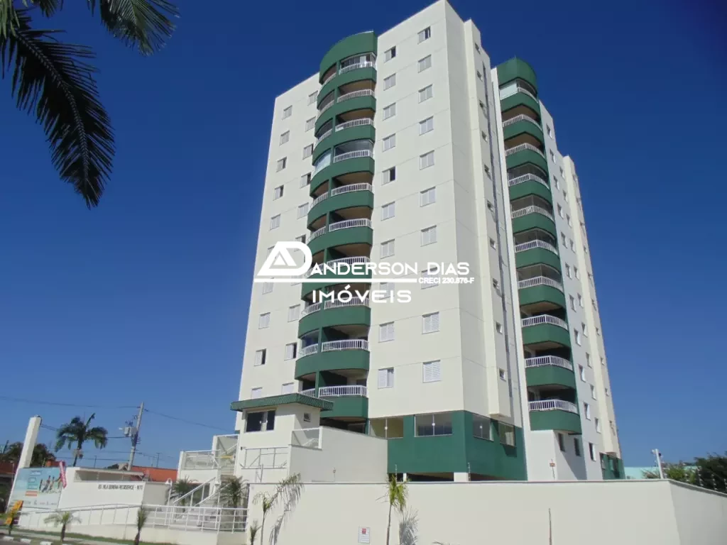 Apartamento com 3 quartos para aluguel definitivo, condomínio com piscina - 86m² por 3.500 - Indaiá - Caraguatatuba